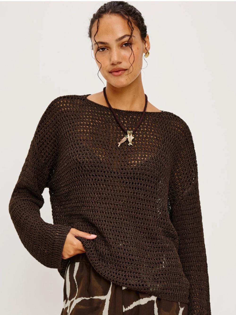 Rails Evangeline Sweater in Espresso